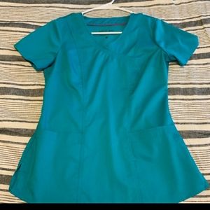 Healing hands scrub top